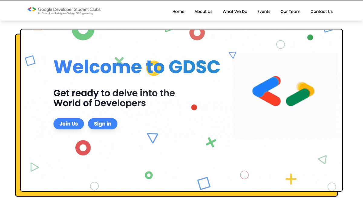 GDSC CRCE